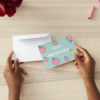 Carte "Merci maîtresse" Pomme