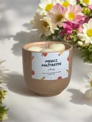 Bougie Céramique Merci Maîtresse
